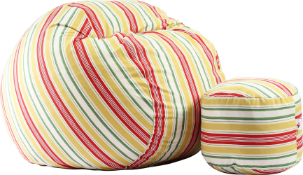 Fotoliu King Size cu Otoman Mexican Dream Gama Premium Textil umplut cu fulgi de burete memory mix 