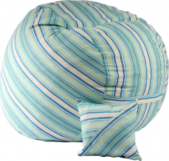 Fotoliu King Size cu Perna decorativa Bliss Gama Premium Textil umplut cu fulgi de burete memory mix 