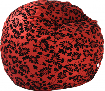 Fotoliu Puf King Size Poppy Gama Premium Textil umplut cu fulgi de burete memory mix 