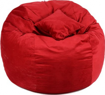 King Size + Perna decorativa - Red Diamond Gama Plush Honey umplut cu fulgi de burete memory mix and reg 