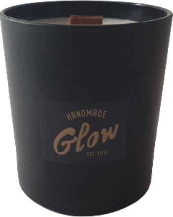 Lumanare parfumata handmade Bright So Glow Rodie Neagra 220 gr 