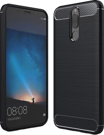 Husa premium din poliuretan Huawei Mate 10 Lite Negru 