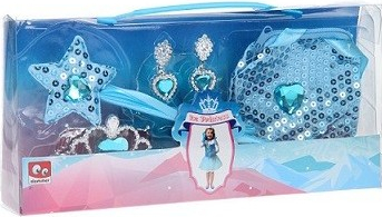 Set 4 piese Ice Princess pentru fetite Albastru 