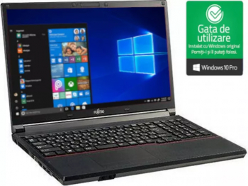 Laptop Fujitsu Siemens E742 Intel Core i5-3320M 2.60Ghz up to 3.30Ghz 4GB DDR3 250GB HDD DVD 15.6 inch Win10 Pro Refurbished