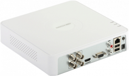 DVR 4 ch. Video 4MP AUDIO HDTVI over coaxial - HIKVISION 