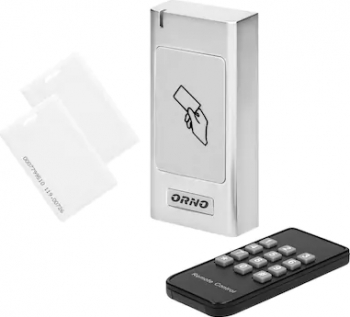 Cititor de carduri și etichete de proximitate Orno OR-ZS-821 IP66 12V LED Alb