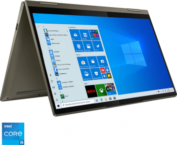 Ultrabook Lenovo Yoga 7 14ITL5 Intel Core (11th gen) i5-1135G7 1TB SSD 16GB Intel Iris Graphics FullHD Win10 T Ilum Amprenta Dark Moss