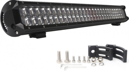 Proiector LED C4D 180W cu lupa 12-24V Lumina COMBO ManiaCars 
