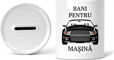 Pusculita personalizata Bani pentru masina