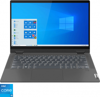 Ultrabook 2in1 Lenovo IdeaPad Flex 5 14ITL05 Intel Core (11th Gen) i5-1135G7 256GB SSD 8GB Intel Iris Xe FullHD Touch Win10 T. ilum FPR Grap