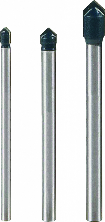 Burghiu pentru sticla si ceramica Raider 5-8 mm set 3 buc 