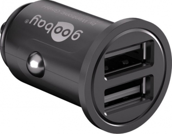 Incarcator Auto USB Dual 12-24V 4.8A Goobay 71897