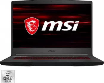 Laptop Gaming MSI GF65 Thin 10SER-1232XRO Intel Core (10th Gen) i7-10750H 512GB SSD 8GB RTX2060 6GB FullHD 144Hz Tast. ilum. Black