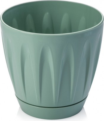 Ghiveci flori Daisy 18xh16cm 3lt verde 