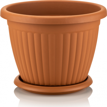 Ghiveci flori Kemer terracota 11lt 