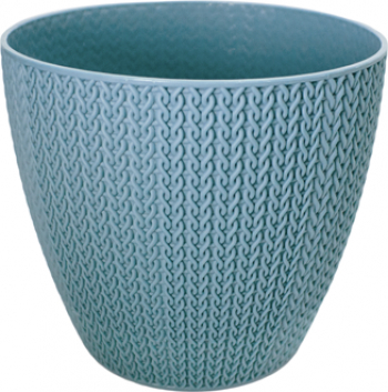 Ghiveci flori Sumela 14xh12cm 1 4lt albastru 