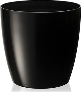 Ghiveci flori RUBY 39xh39cm 33lt negru 