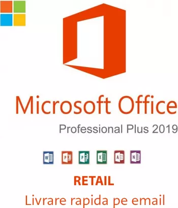 Licenta Microsoft Office 2019 Pro Plus Retail Permanenta