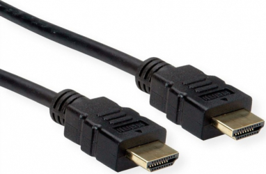 Cablu HDMI Roline 11.04.5931 cu Ethernet 4K@30Hz T-T 1.5m Negru 