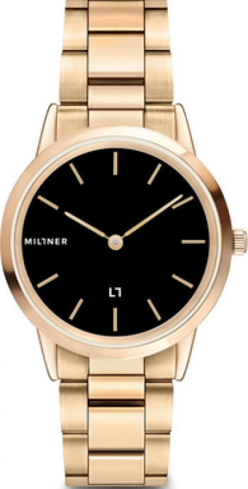Ceas De Dama Millner Chelsea Rose Black 