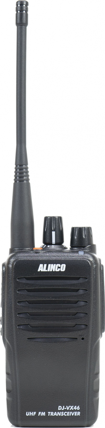 Statie radio portabila Alinco DJ-VX46 IP67 16 canale Negru 