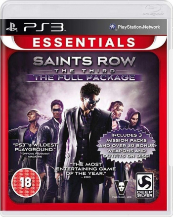 Joc Saints Row The Third The Full Packages Essentials Pentru PlayStation 3 