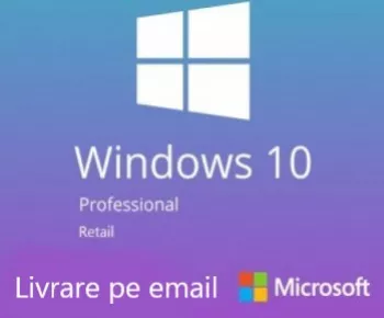 Microsoft Windows 10 Pro 2021 3264 bit Retail Persoane fizice si juridice