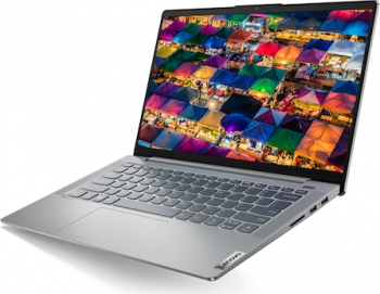Ultrabook Lenovo IdeaPad 5 14IIL05 Intel Core (10th Gen) i5-1035G1 256GB SSD 16GB FullHD Tast. ilum. Platinum Grey