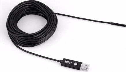 Camera Endoscop MRG M-523 Cablu 10 m 0.3 Mpx USB / MicroUSB Negru 
