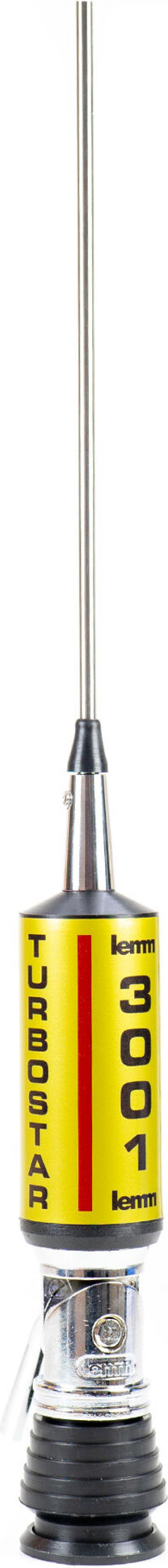 Antena CB LEMM TURBOSTAR 3001 200cm 2000W cablu RG58 4m mufa PL259 