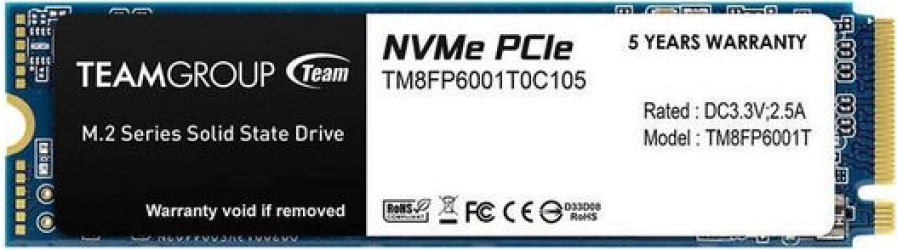 SSD Team Group MP33 1TB PCI Express 3.0 x4 M.2 