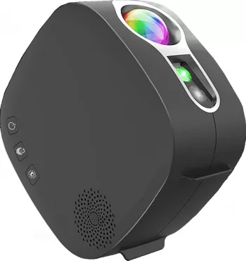 coffee input irregular Proiector de stele LED cu difuzor Bluetooth lampa proiector 3D Galaxy la  CEL.ro