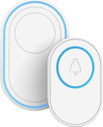 Sonerie inteligenta WiFi ce se poate conecta cu senzori sau alarma securitate Tuya Smart Life 
