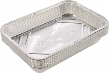 Tava aluminiu pentru gratar 31.5 x 21.5 set 10 buc 
