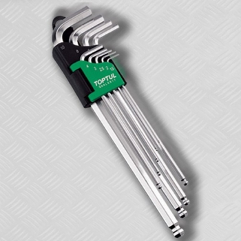 Set chei hexagonale L lung cu bila T10-T50 