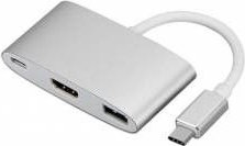 Adaptor USB 3.1 tip C la HDMI 4K + USB 3.0 0.1m 