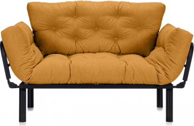 Canapea Extensibila 2 locuri SUNNY pentru terasa 155X70X85 cm Portocaliu 