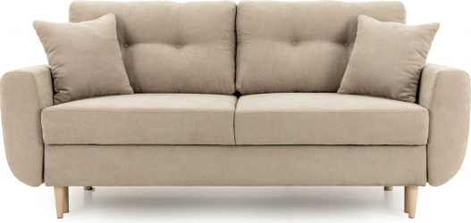 Canapea Fixa 2 locuri HELSINKI 200x100x95 cm Bej 