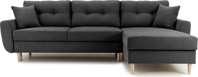Coltar Extensibil HELSINKI variante stanga/dreapta 270x210x90 cm Dreapta Gri 