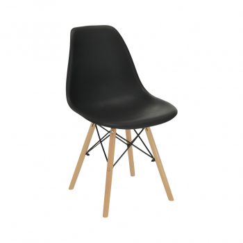 Scaun negru/fag CINKLA 