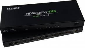 Splitter HDMI 1x intrare 8x iesiri Full HD 