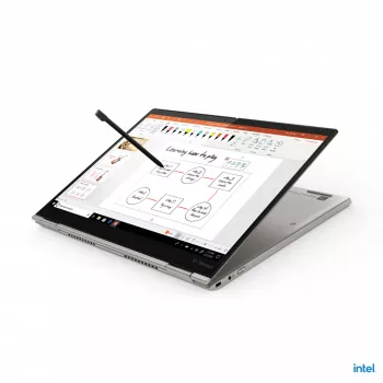 Ultrabook 2in1 Lenovo ThinkPad X1 Titanium Yoga Intel Core (11th Gen) i7-1160G7 512GB SSD 16GB Iris Xe QHD Touch Win10 Pro Tast. ilum. FPR