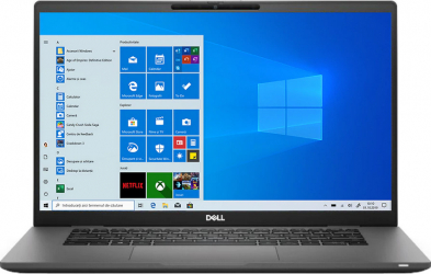 Laptop Dell Latitude 7520 Intel Core (11th Gen) i7-1185G7 512GB SSD 16GB Iris Xe FullHD Win10 Pro Tast. ilum.