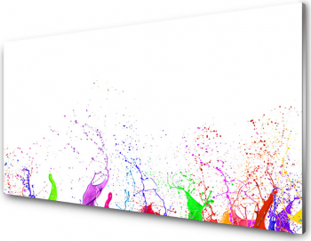 Panou antistropi bucatarie sticla securizata model Splash vopsea 600x600 mm 