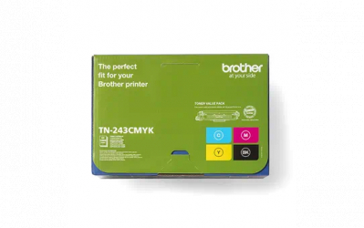 Toner Brother TN243CMYK Cyan Magenta Galben Negru 1000 pagini 