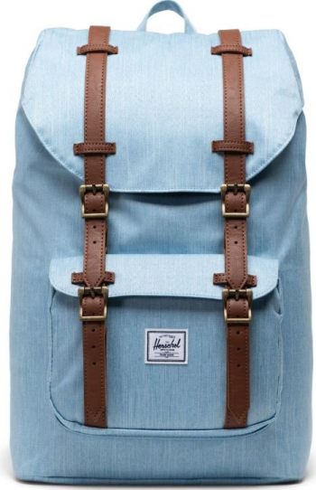 Rucsac Herschel Little America Mid-Volume Light Denim Crosshatch