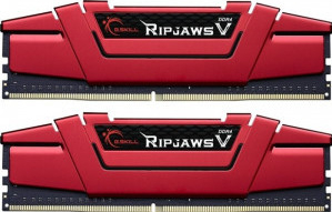 Kit Memorie G.Skill Ripjaws V Red 16GB ( 2x 8 GB ) DDR4 3000MHz CL16 1.35v Dual Channel 