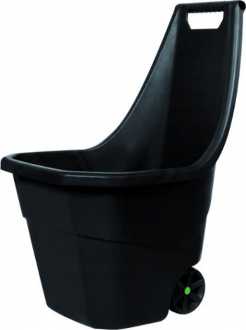 Roaba de gradina plastic negru 55 L Load and GO 