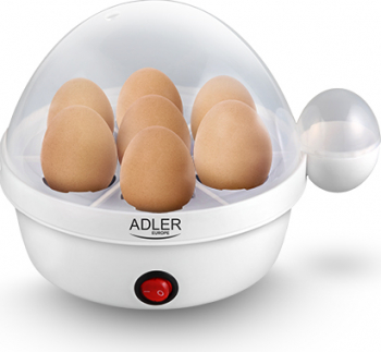 Fierbator de oua Adler AD4459 450W 7 Compartimente Alb 