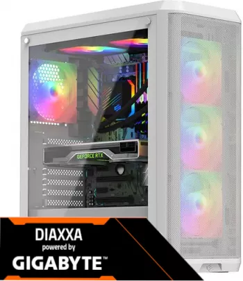 PC Gaming Diaxxa Powered by GIGABYTE Intel 11th i9-11900F up to 5.2GHz 2TB HDD+SSD 256GB NVMe 32GB DDR4 GeForce RTX 3070 OC 8GB GDDR6
